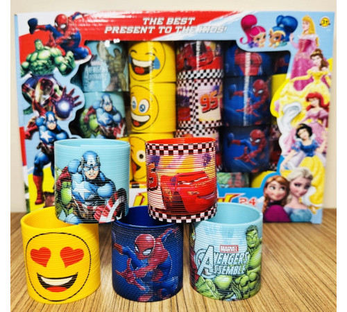 Пружина "Мультгерои" (D13-2)