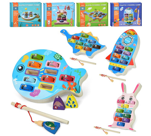 Деревянная игрушка Рыбалка (MD1366)