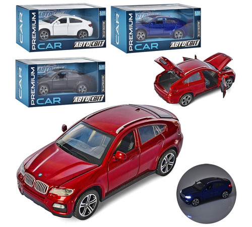 Машина метал. BMW X6 (AP-1759)