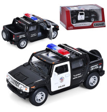 Машина метал. Hummer H2 Police (KT5097WP)
