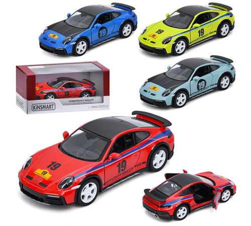 Машина метал. Porsche 911 Rallye (KT5467WFA)