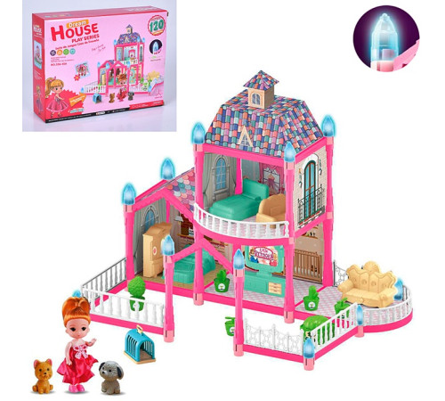 Домик для кукол "Вилла" (556-45A)