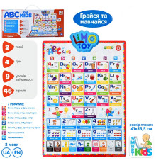 Музыкальный развивающий плакат "Букварик" (7031ENG)