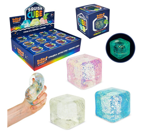 Игра Антистресс Сквиш "Кубик льда" (L301/ YD2561)
