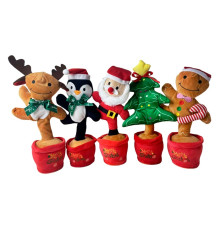 Музыкальный Кактус "Новогодний Merry Christmas" (C0100075-NY9)