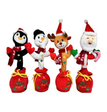 Музыкальный Кактус "Новогодний Merry Christmas" (C0100140-NY5)