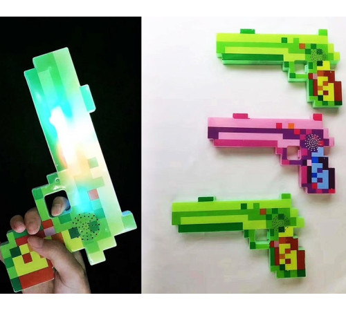 Пистолет муз "Minecraft" (0223-1)