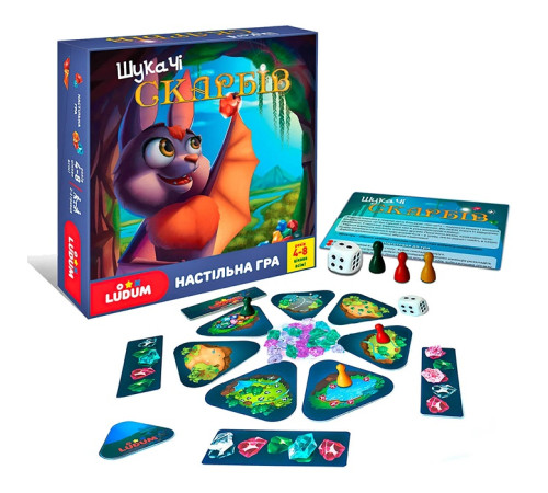 Настольная игра "Шукачі скарбів" "ЯУ" (LD1049-55)
