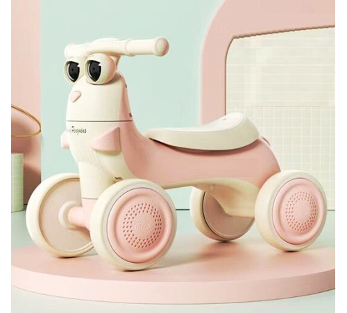 Каталка / толокар Розовый "JOY" (SL-10622)