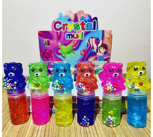 Лизуны/ Slime Стакан "Мишка" (12-54)