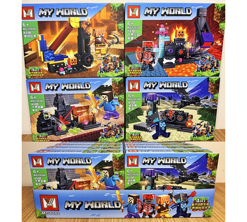 🧸 Конструктор "Minecraft" (MG1202)⭐