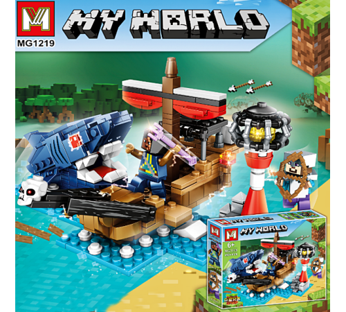 🧸 Конструктор "Minecraft" (MG1219)⭐