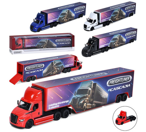 Машина метал. Freightliner eCascadia (KT1303W)