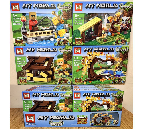 🧸 Конструктор "Minecraft" (MG1310)⭐