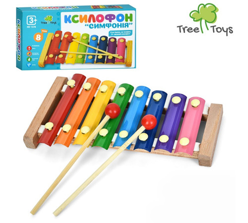 🧸 Деревянная игрушка Ксилофон (MD1378)⭐