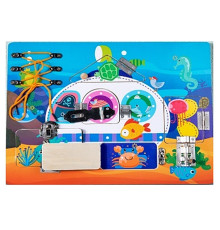 Деревянная игрушка Развивающий Центр/ Бизиборд (WD15402)