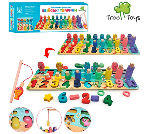 Деревянная игрушка обучающая Доска (MD1602-UA)