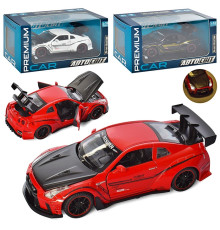 Машина метал. Nissan GTR (AP-1740)
