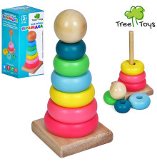 Деревянная игрушка Пирамидка (MD1982)