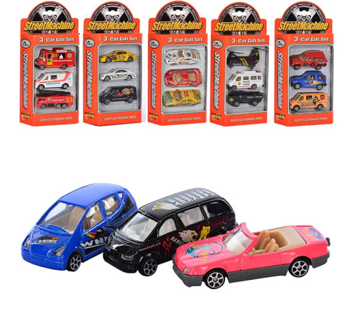 Набор машинок метал. (PT2007)