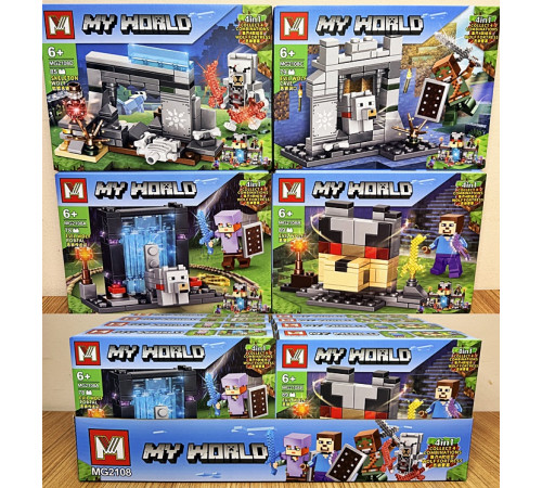 🧸 Конструктор "Minecraft" (MG2108)⭐