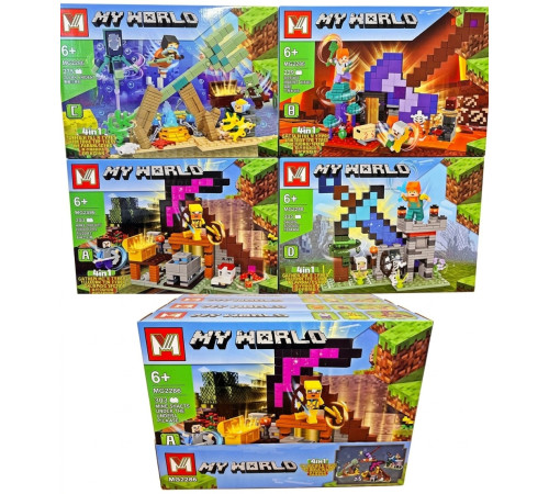 🧸 Конструктор "Minecraft" (MG2286)⭐
