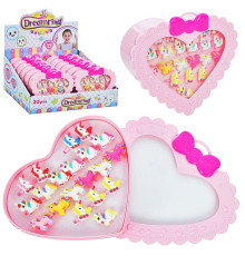 Набор колец "Сердце" (2363-130B-1)