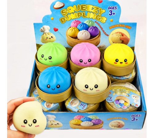 Игра Антистресс Сквиш "Пельмень/ Dumpling" (PL-2405)