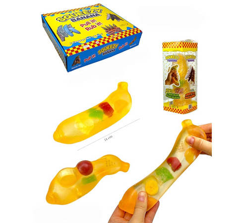 🧸 Игра Антистресс Сквиш "Банан" (CH-2703)⭐