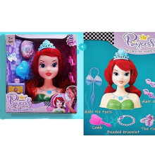 Кукла - голова типа "Барби" "Sofia" (2801-1)