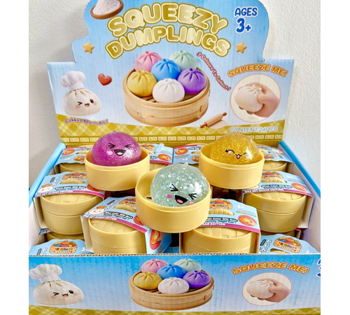 Игра Антистресс Сквиш "Пельмень/ Dumpling" (PL-281)