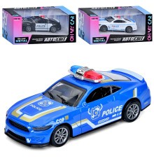 Машина метал. Ford Mustang Police (AS-2988)