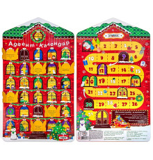 Настольная игра "Рождественский адвент-календар" "ЯУ" (31039/ 30461)