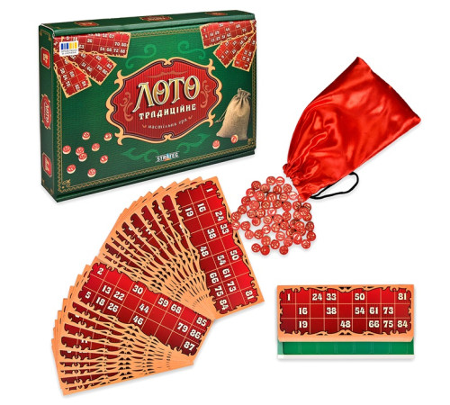 Настольная игра "Традиційне Лото" "ЯУ" (30488)