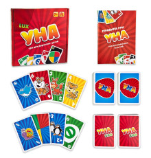 Настольная игра "UNO/ Уно" Люкс 2в1 "ЯУ" (30517)