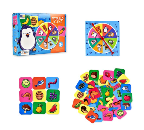 Настольная игра "Кто, что ест?" "ЯУ" (30547)