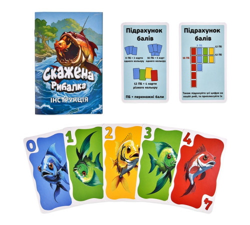 Настольная игра "Бешеная Рыбалка" "ЯУ" (30845)