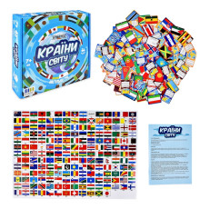 Настольная игра "Країни світу" "ЯУ" (30952)