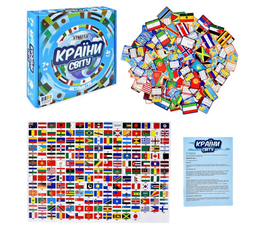 Настольная игра "Країни світу" "ЯУ" (30952)