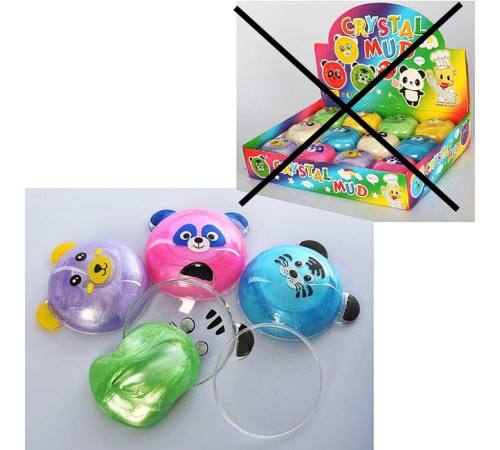 Лизуны/ Slime "Мишки" (***MK3343-2)