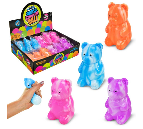Игра Антистресс Сквиш "Мишка" (PL-34401)