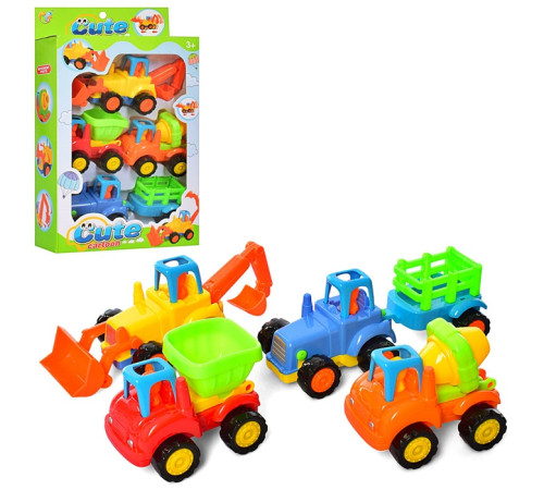 Набор машинок "Стройка" (345-2A)