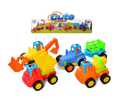 Набор машинок "Стройка" (345-6A)