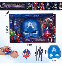 Супергерои с маской "Капитан Америка" (BJ352)