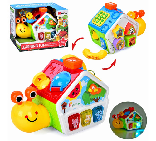 Музыкальный развивающий Домик-Улитка (35969)