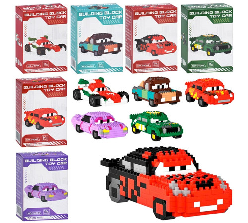 Конструктор "Тачки" (V4001-2-3-4-5-6)