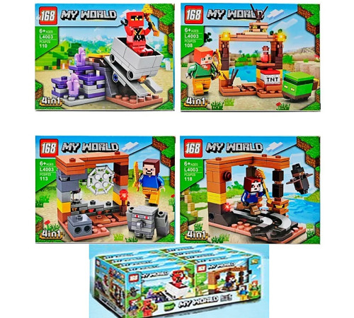 Конструктор "Minecraft" (L4003)