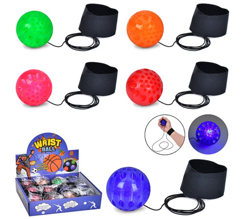 Мяч детский на резинке (MS4364)