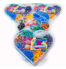 Набор резинки для плетения "Сердце" (44-44)