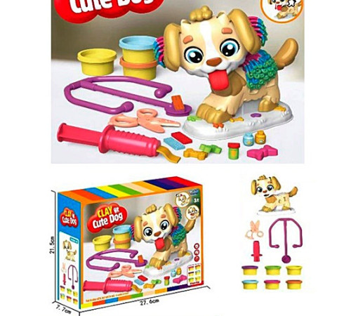 Набор для творчества чудо-пластилин "Собачка" (MK5049)